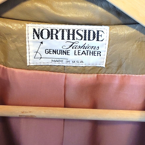 Vintage Northside fashions Genuine Leather - Picture 2 of 10